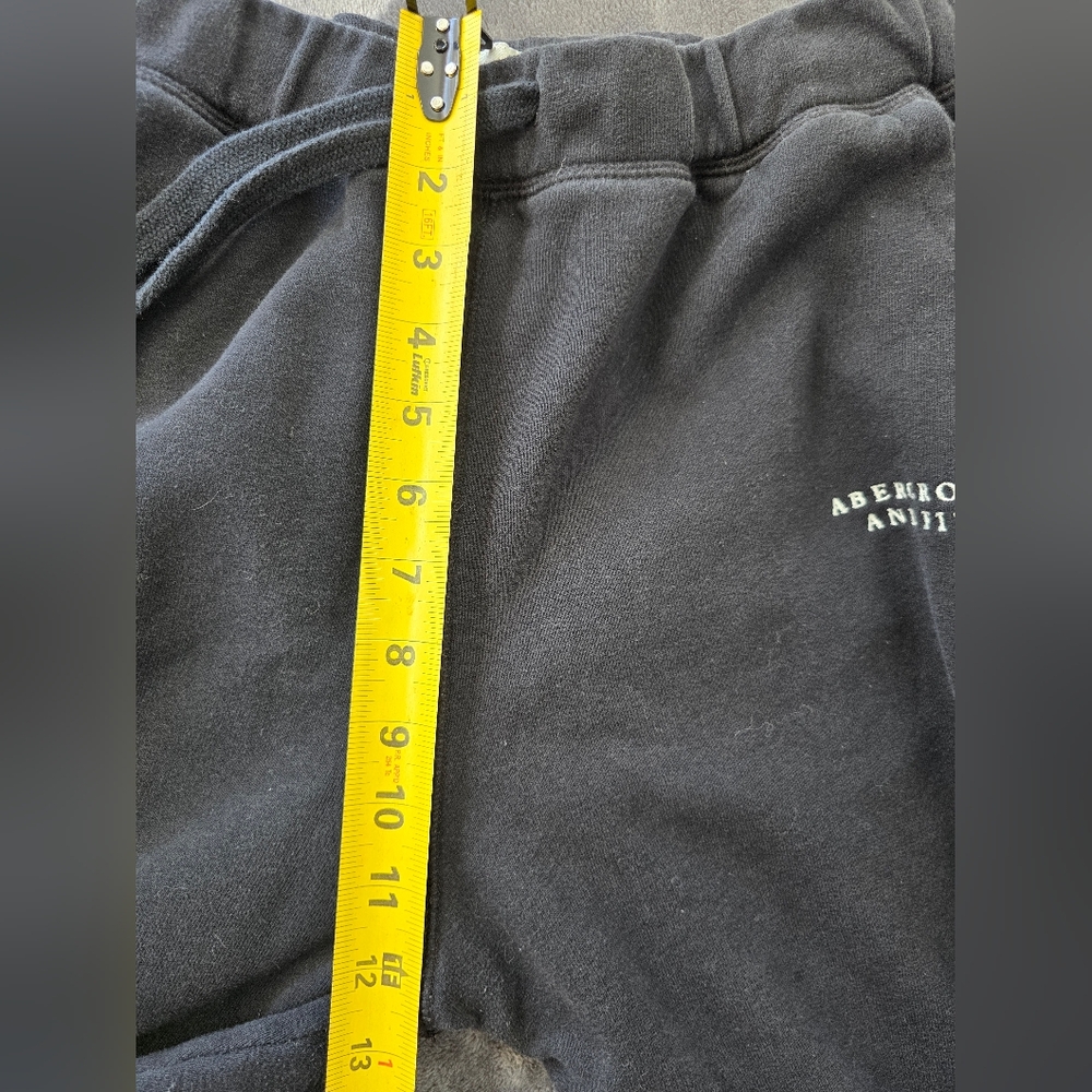 Abercrombie And Fitch Black Sweat Joggers Size Large - Picture 9 of 12